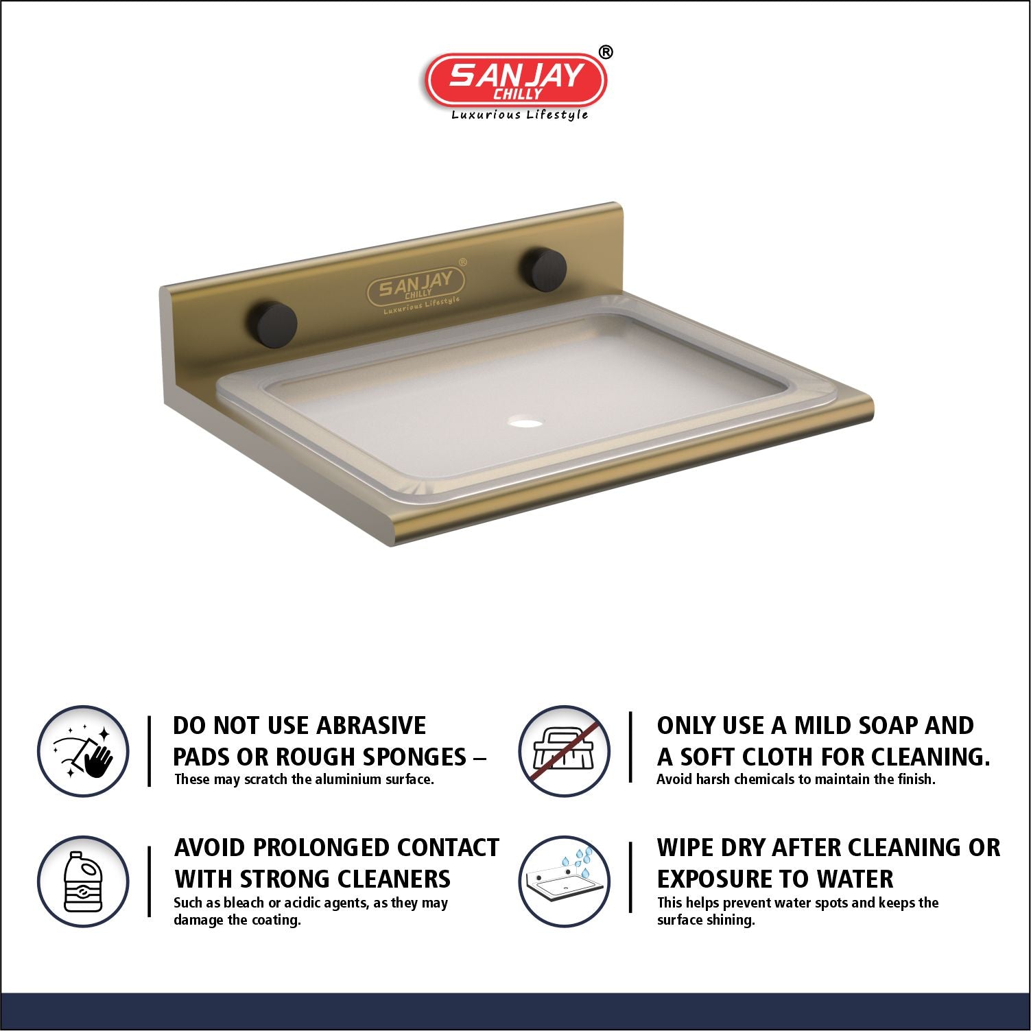Soap Dish Brushed Bronze
