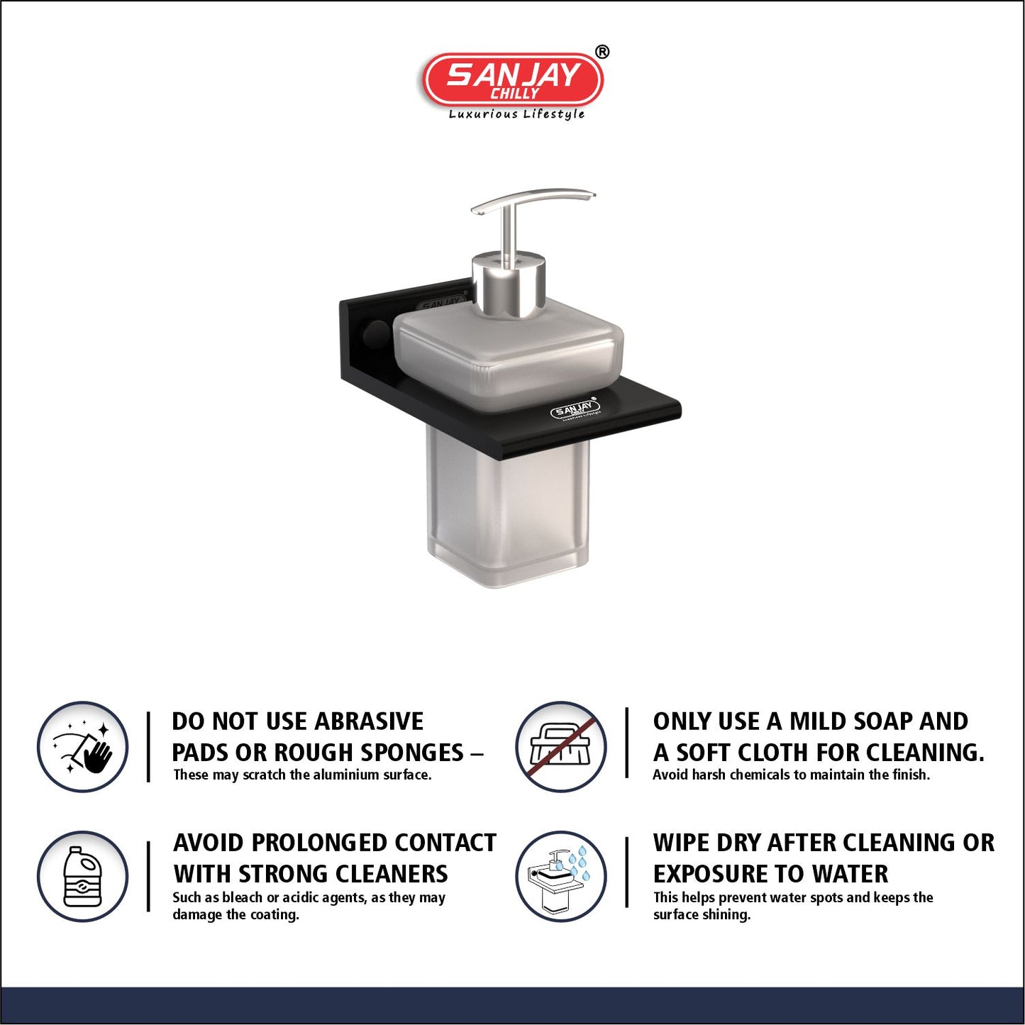 Sop Dispenser Ultra Black