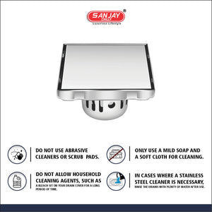 Square Marble Drainer