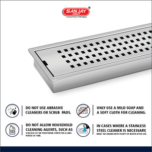 Shower Channel Square